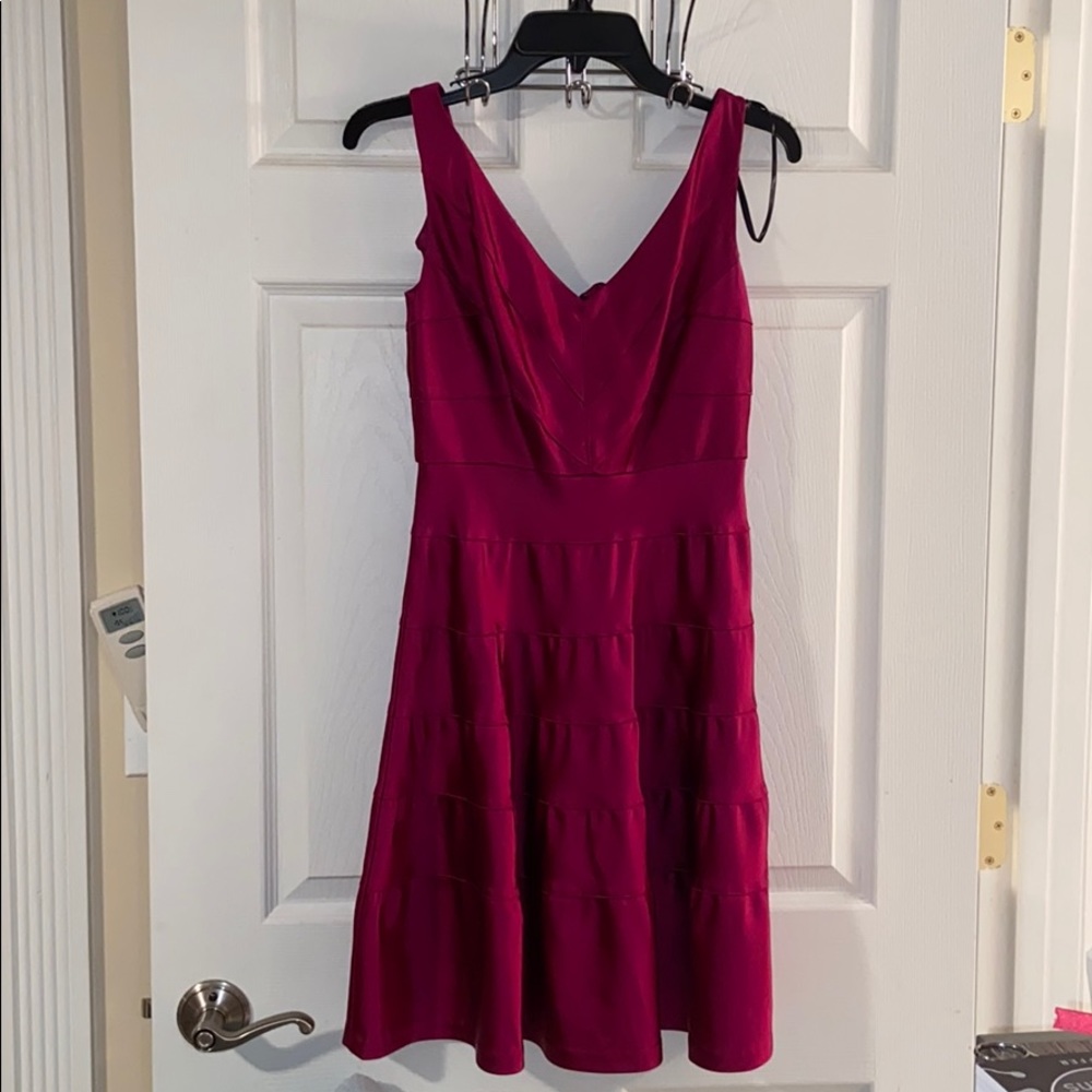 Magenta Suzi Chin Dress